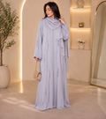 Abaya de Dubai Sky Bloom