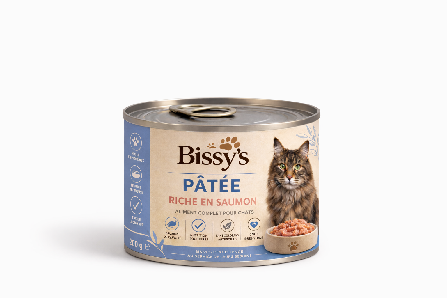 Pâtée pour chat - Saumon