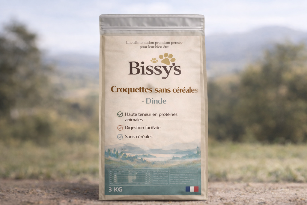 Croquettes chat sans céréales - Dinde