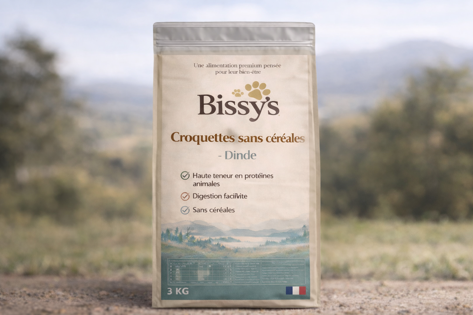 Croquettes chat sans céréales - Dinde