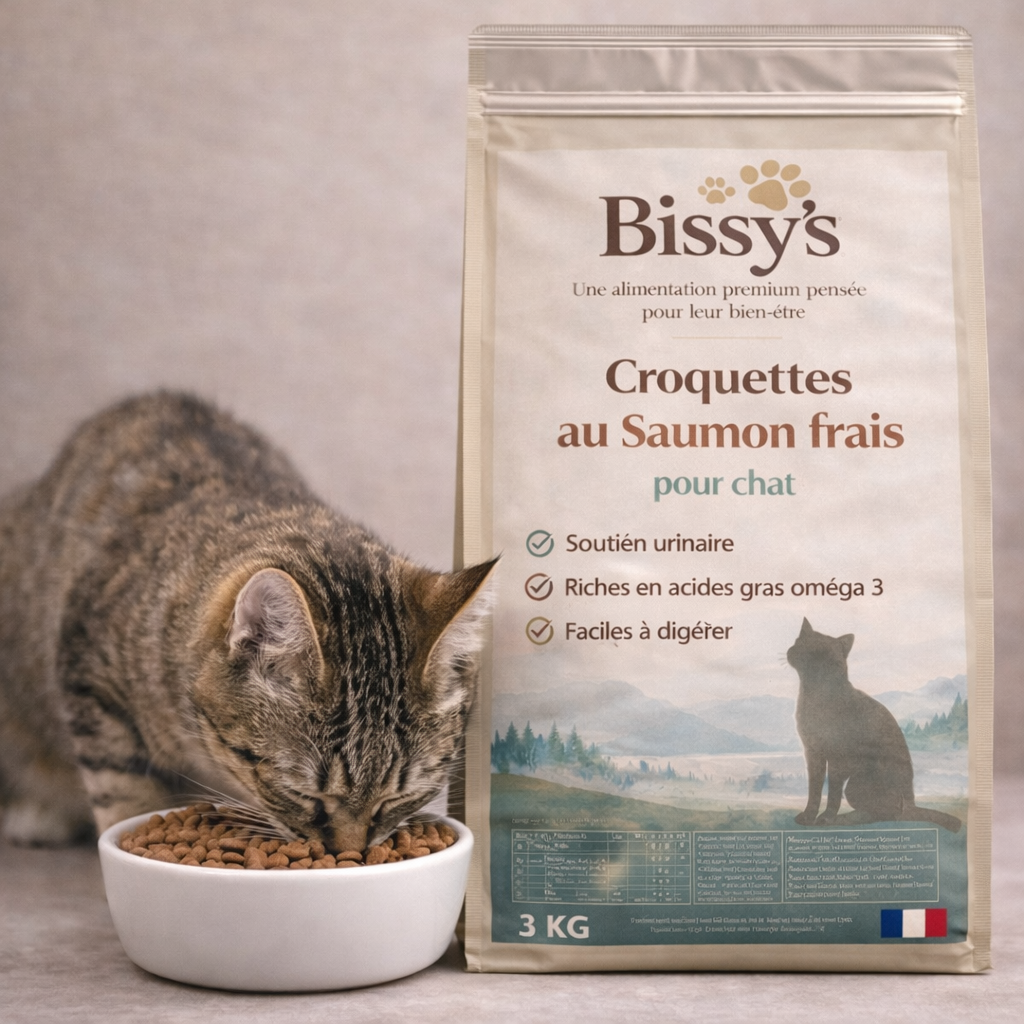 Croquettes au Saumon pour chat