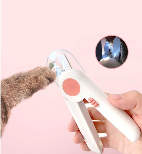 Pet Nail Scissors LED Cat Nail Clipper Trimmer BISSY'S